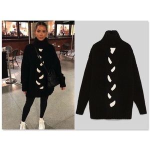 Zara oversized knit sweater